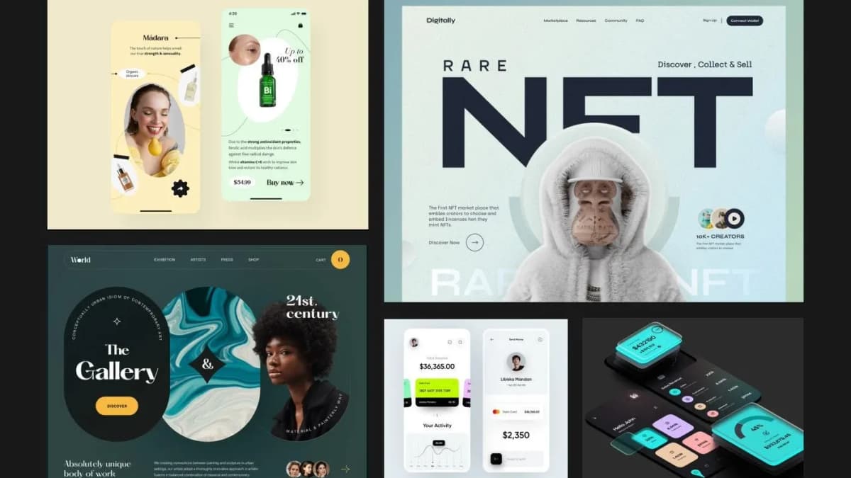 Website UI Design Project